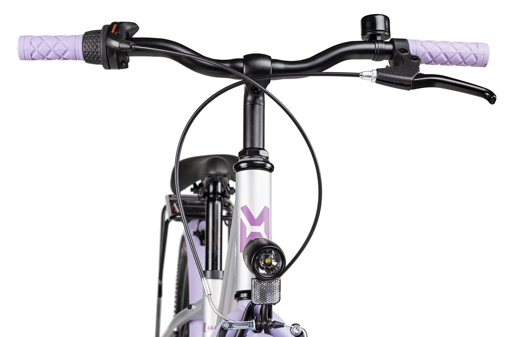 Maxim Luna 20-3 28 cm | lead crystal/lavender