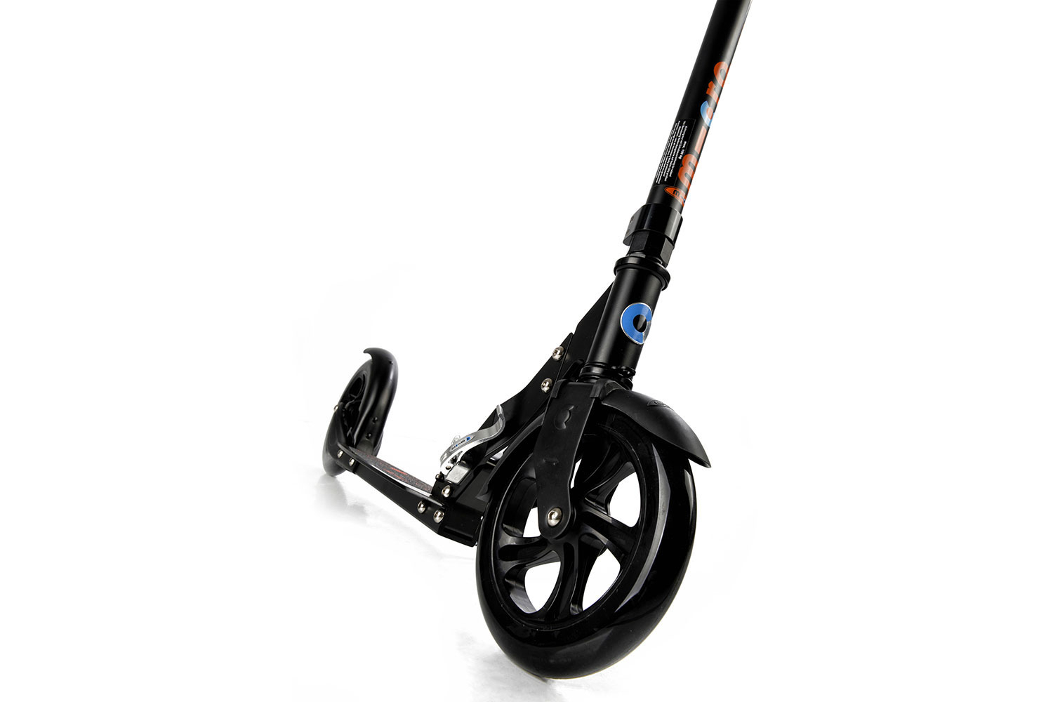 Micro Black/White Scooter schwarz