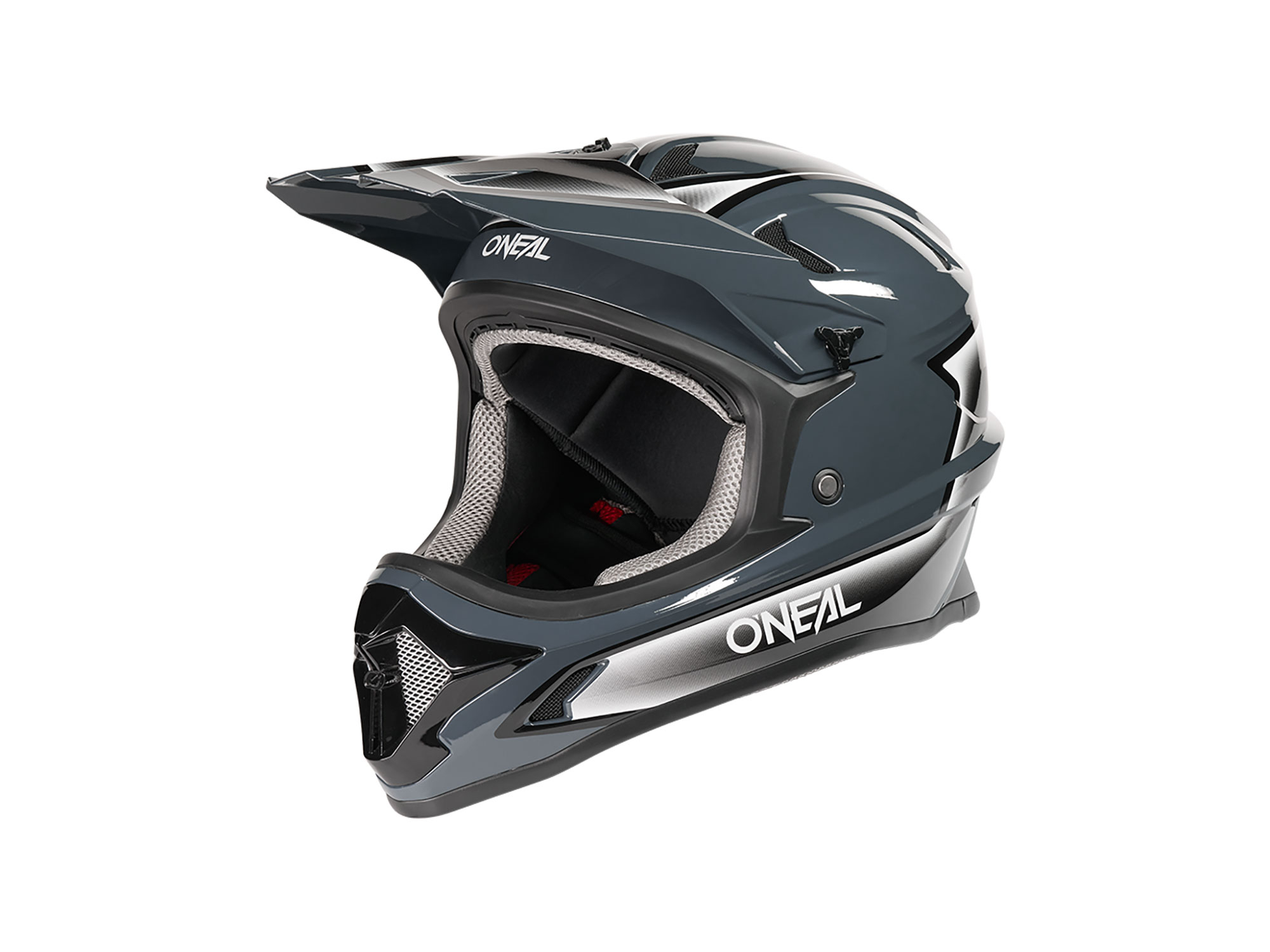 ONeal Sonus Fullface Helm 59-60 cm | slick black gray