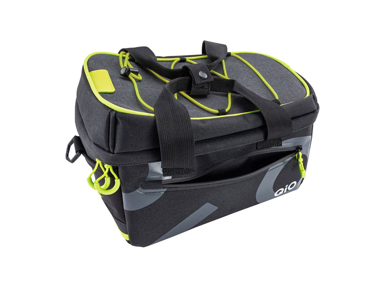 QIO Noah Gepäckträgertasche MIK 7 Liter | schwarz