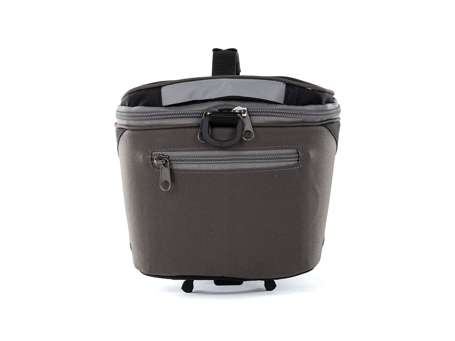 Racktime Talis Gepäckträgertasche 8 Liter | schwarz grau