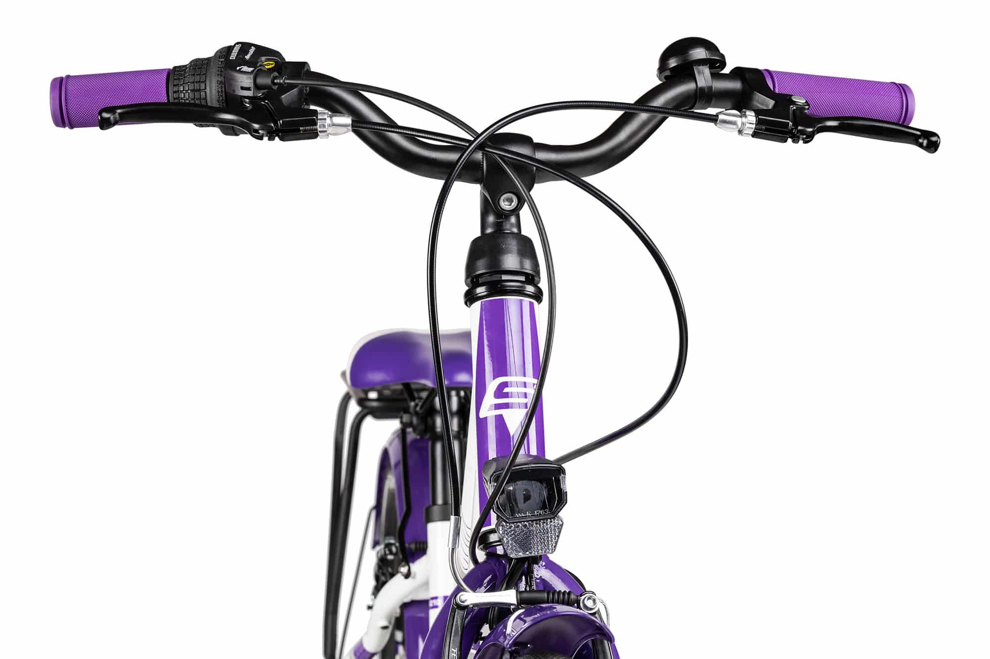 SCool chiX twin alloy 20-7 28 cm | white/violet | 20 Zoll