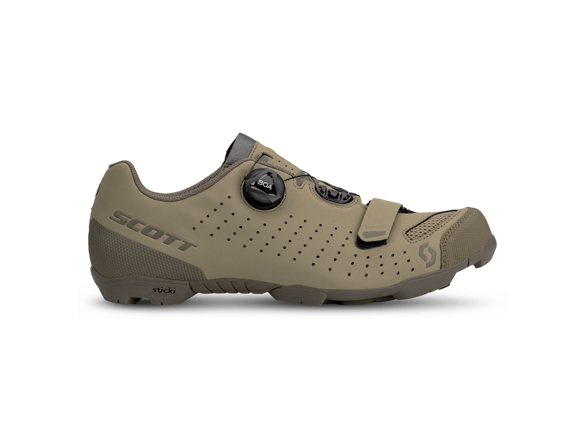Scott MTB comp BOA Schuh 48 | beige/brown