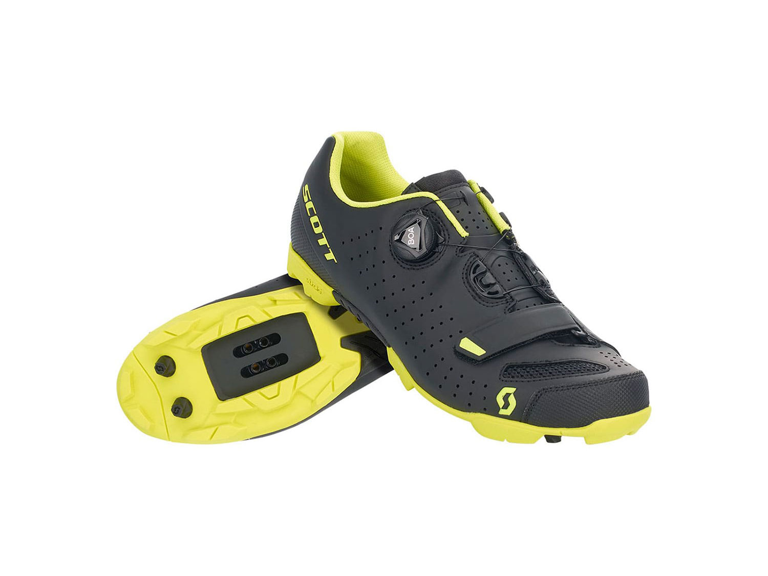 Scott MTB comp BOA Schuh 45 | black sulphur