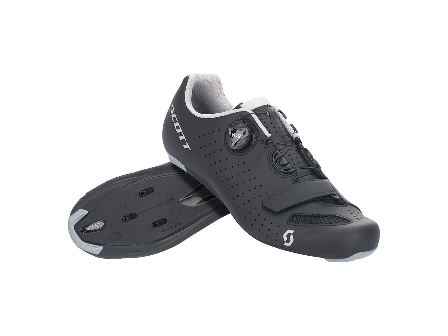 Scott Road Comp Boa Schuh 43 | black silver