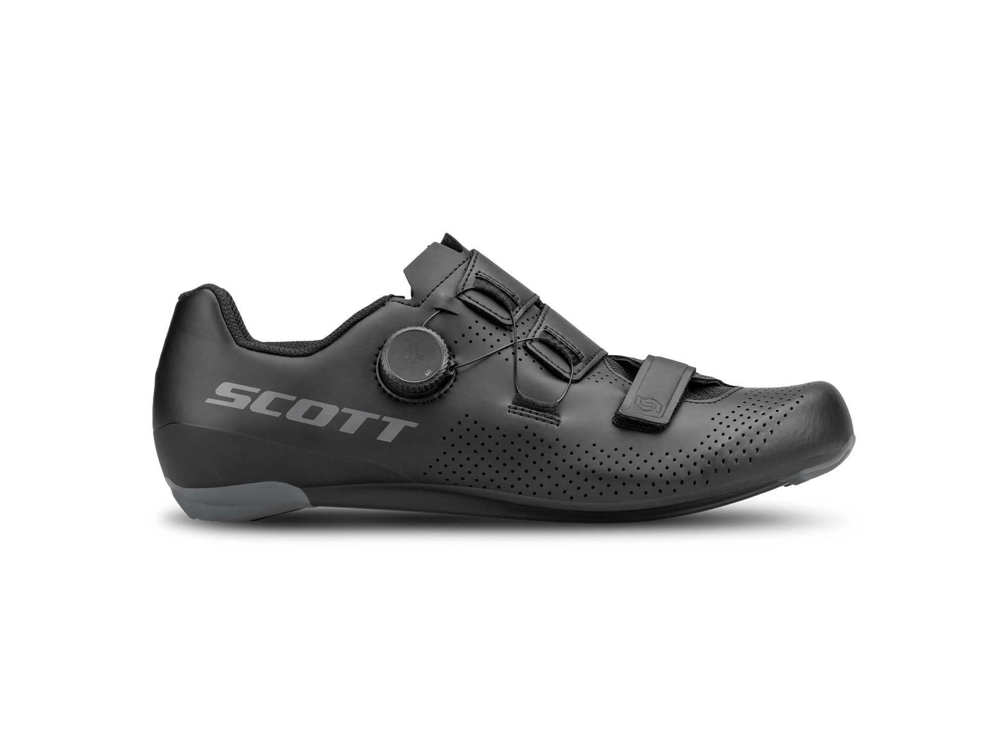 Scott Road Team Boa Schuhe 46 | matt black/dark grey