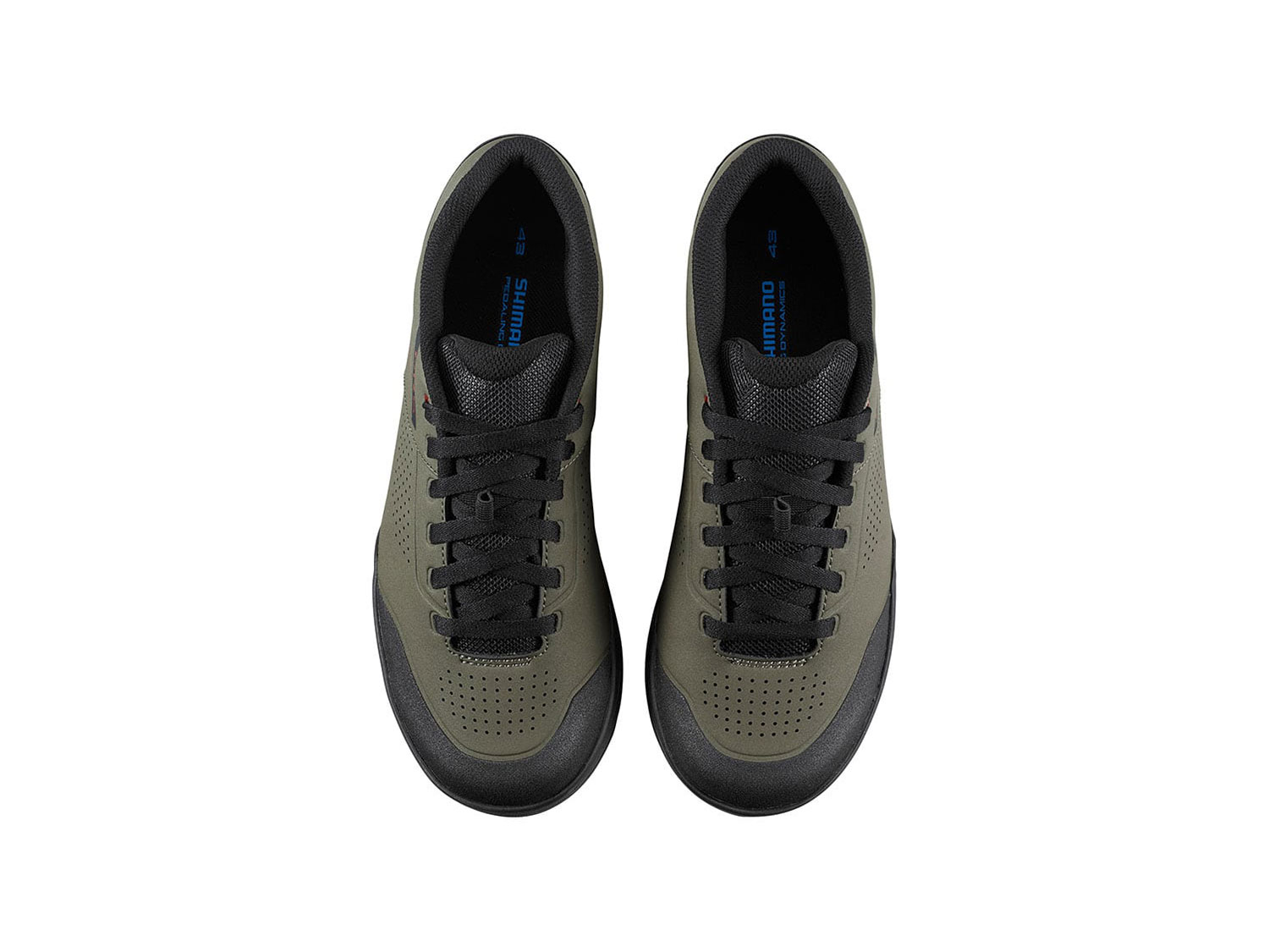 Shimano SH-GR5 Flat-Pedal Schuhe 48 | olive