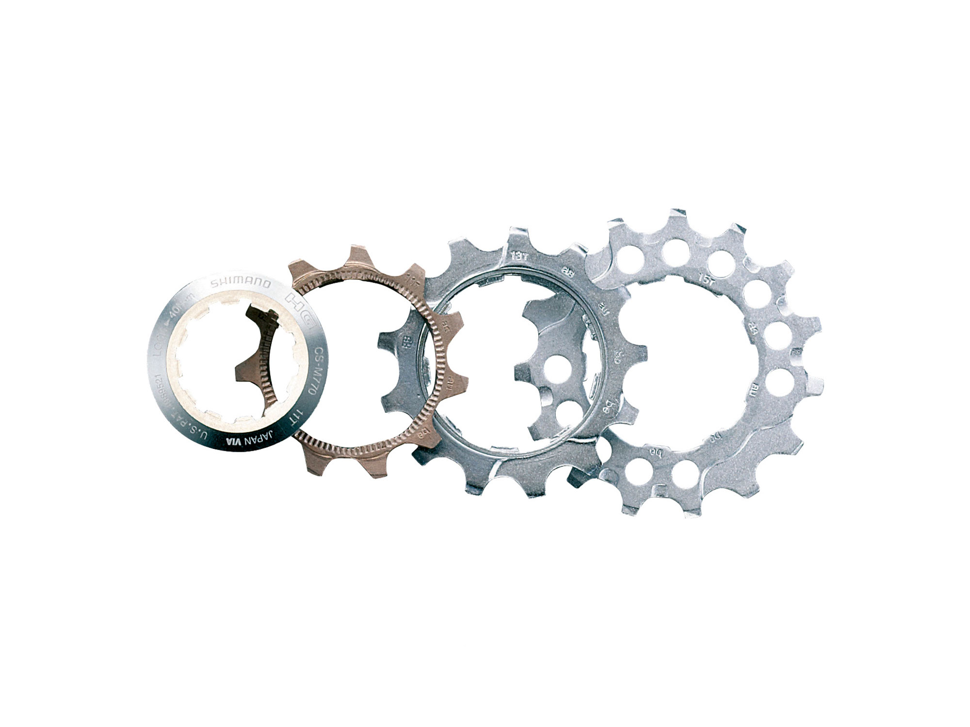Shimano XT CS-M770 XT 9-fach Kassette silber