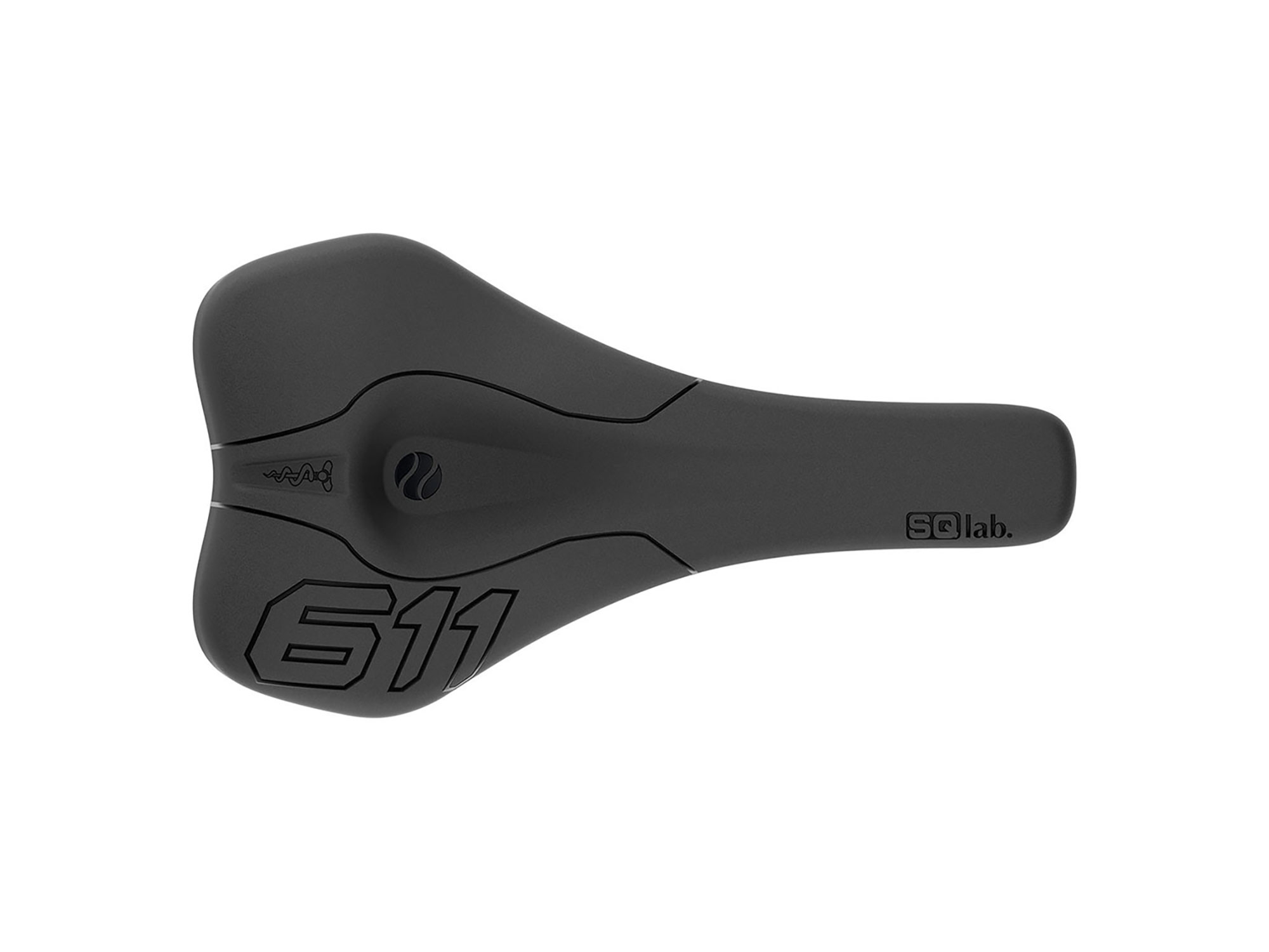 SQlab 611 Ergowave CroMo Sattel 14 cm | schwarz