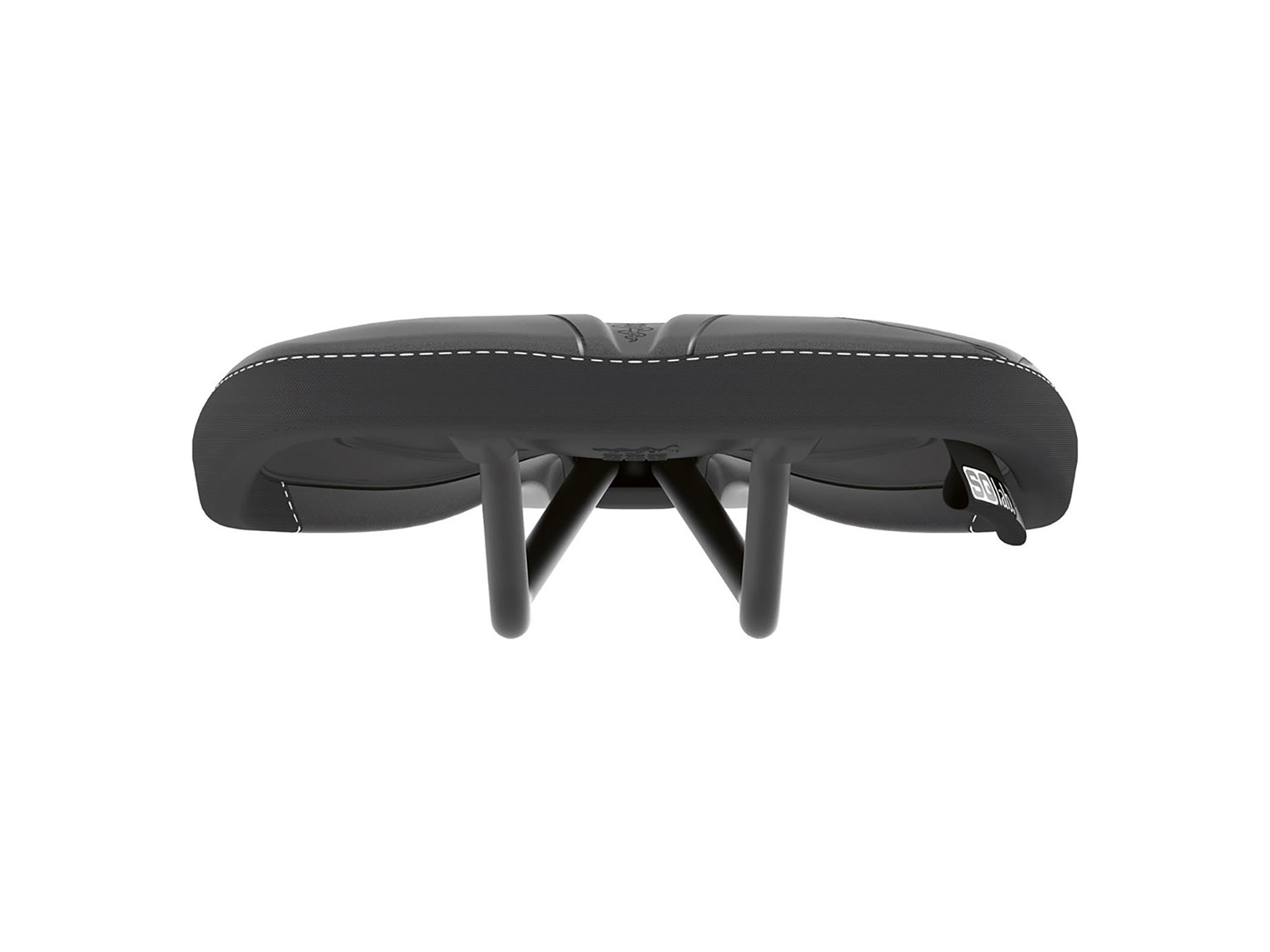 SQlab 611 Ergowave S-Tube Sattel 12 cm | schwarz