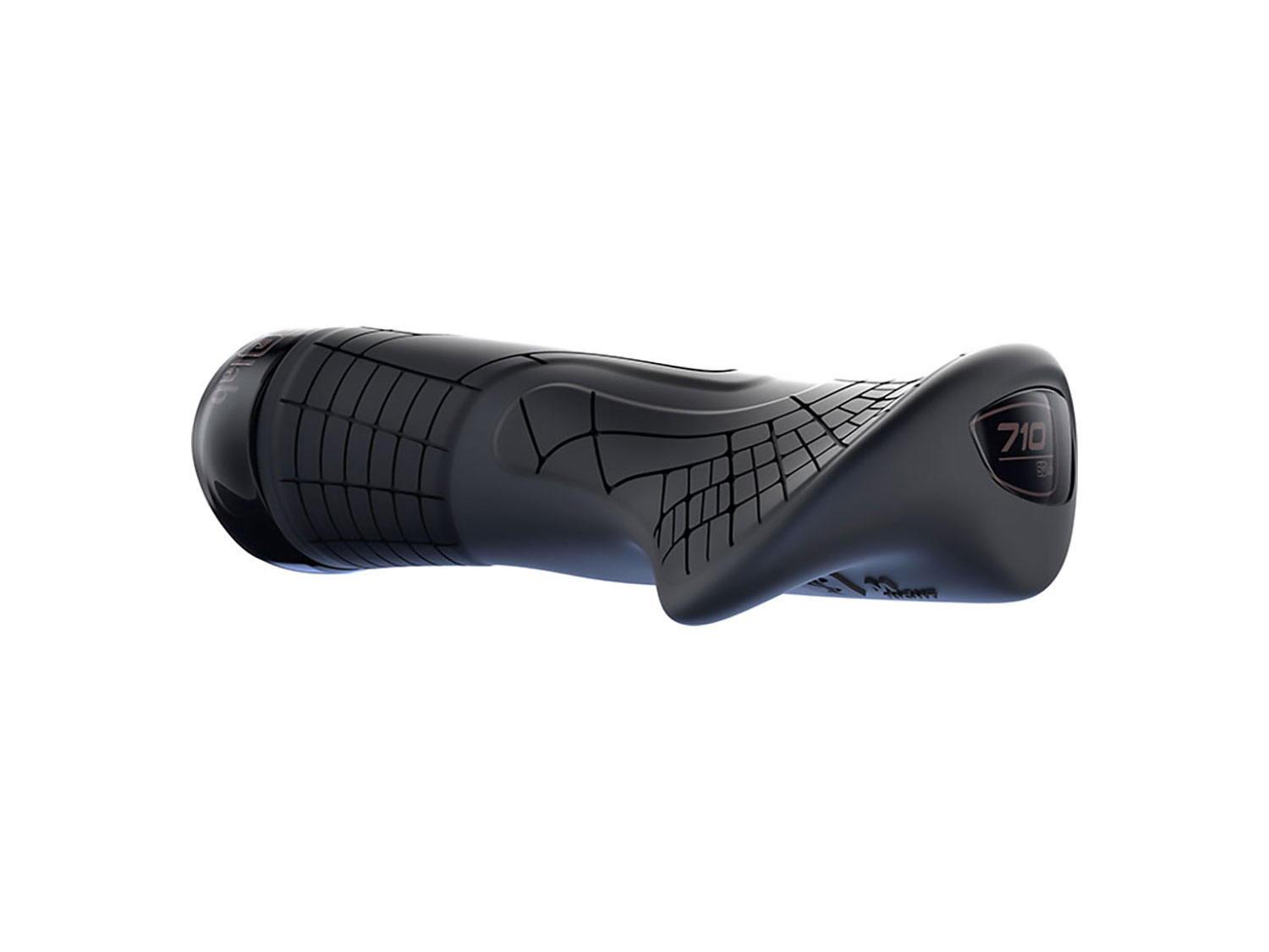 SQlab 710 MTB Comfort Griffe L | schwarz grau