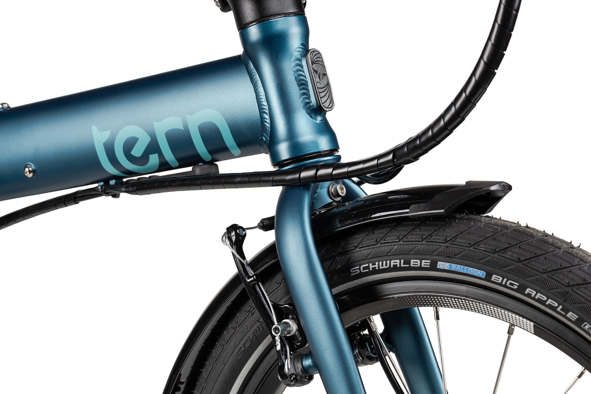 Tern Link D7i DR 2026 unisize | satin peacock green/turquoise