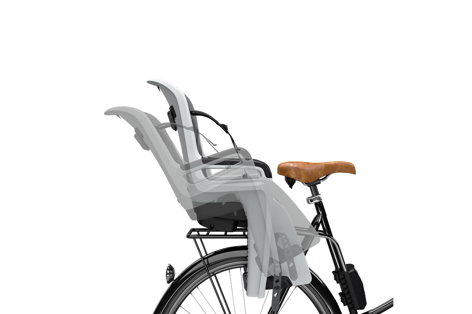 Thule RideAlong 2 Kindersitz light grey
