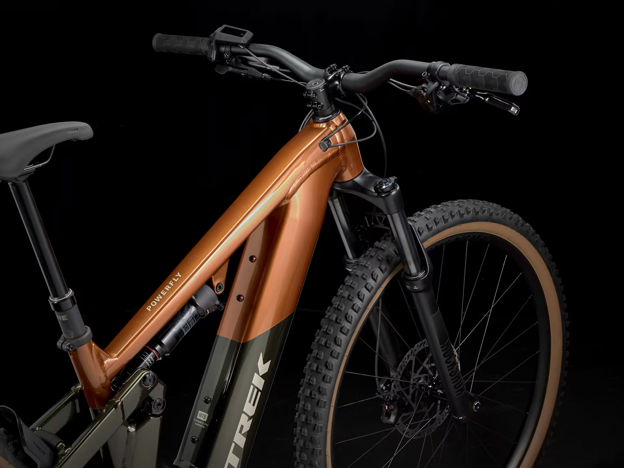 Trek Powerfly FS+ 4 Gen 4 2027 S | pennyflake/black olive