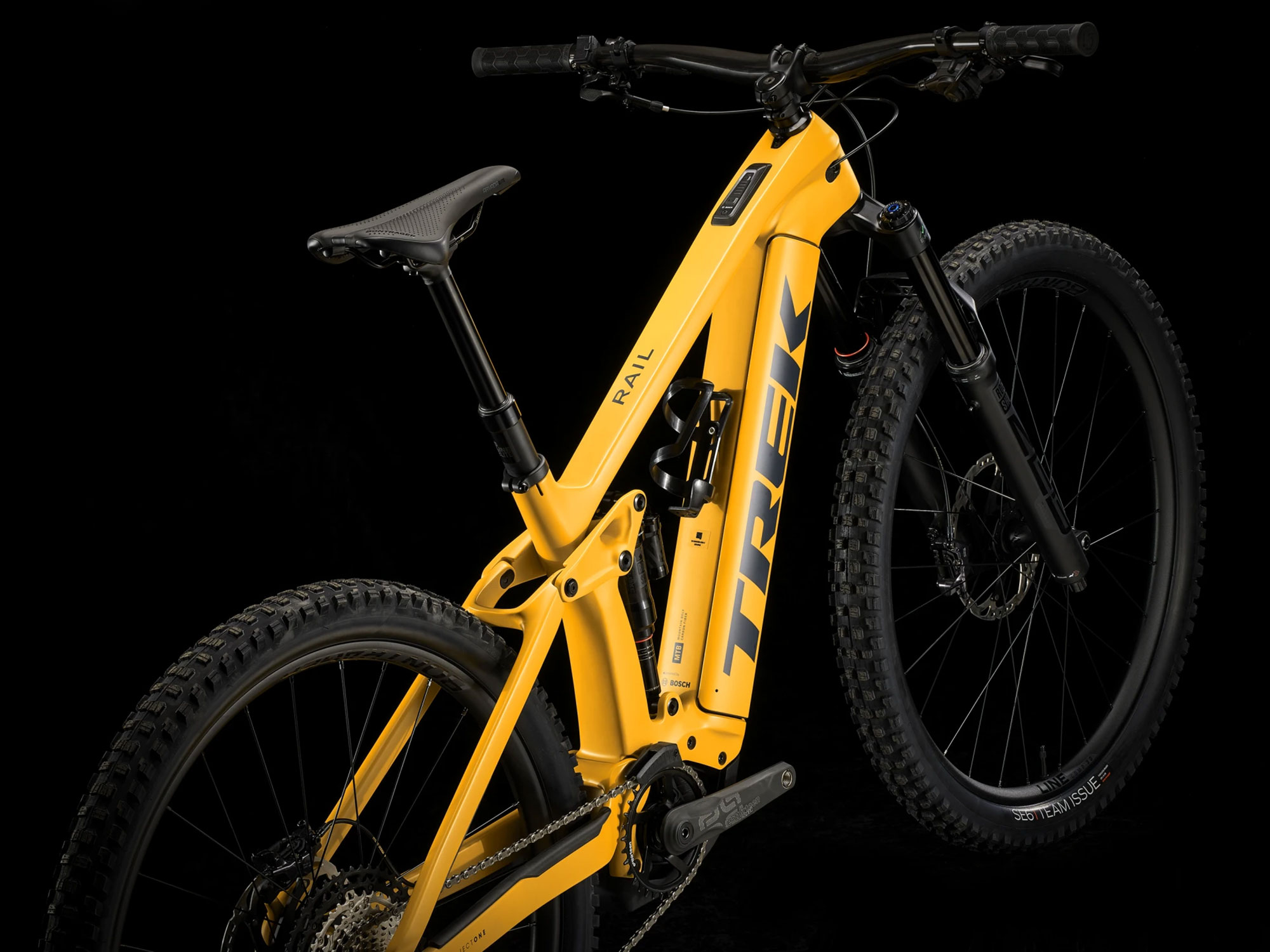 Trek Rail 9.8 XT 750 Gen 4 L | satin baja yellow
