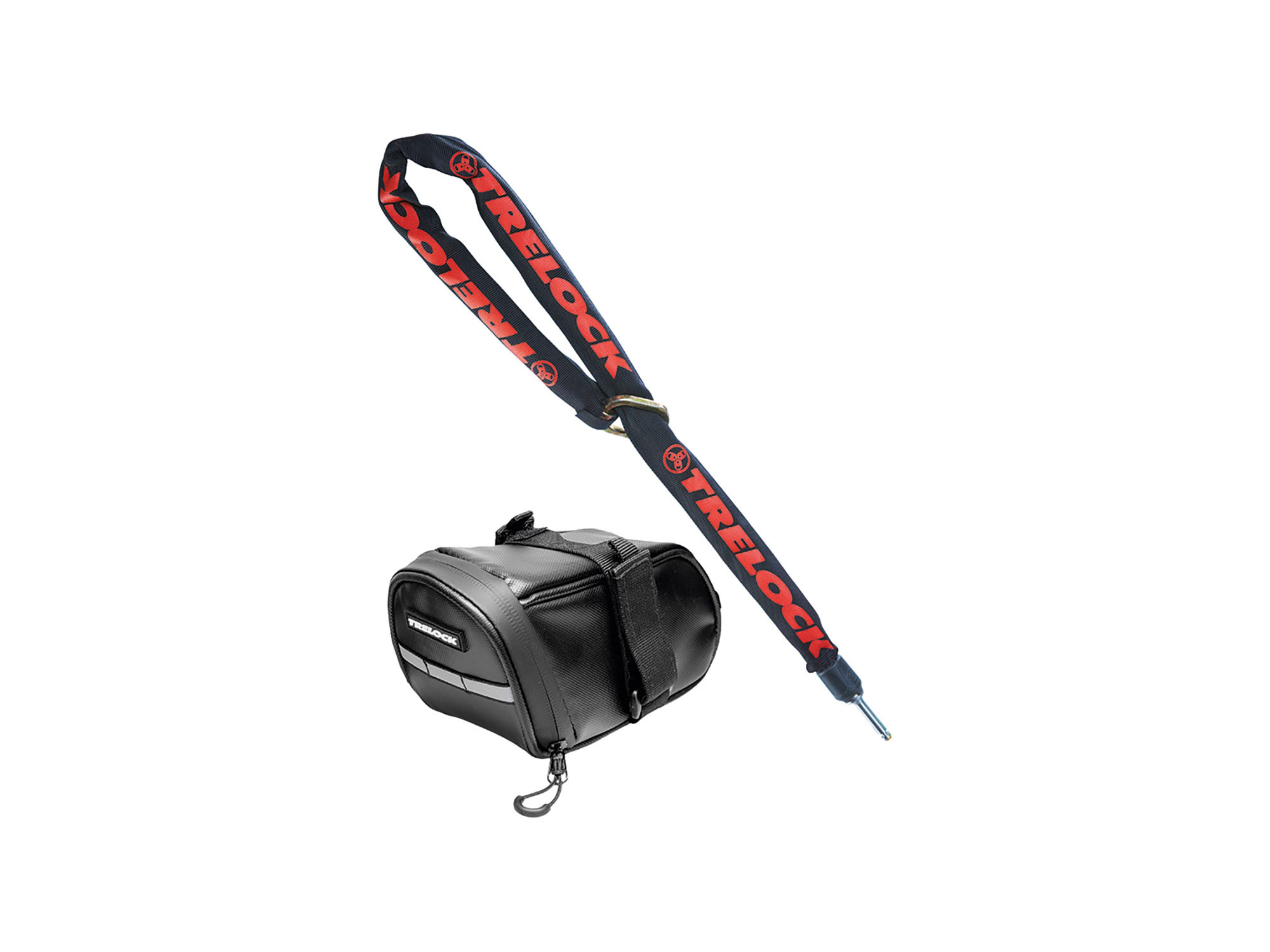 Trelock RS453BAL/ZR355/Bag Rahmenschloss-Set schwarz