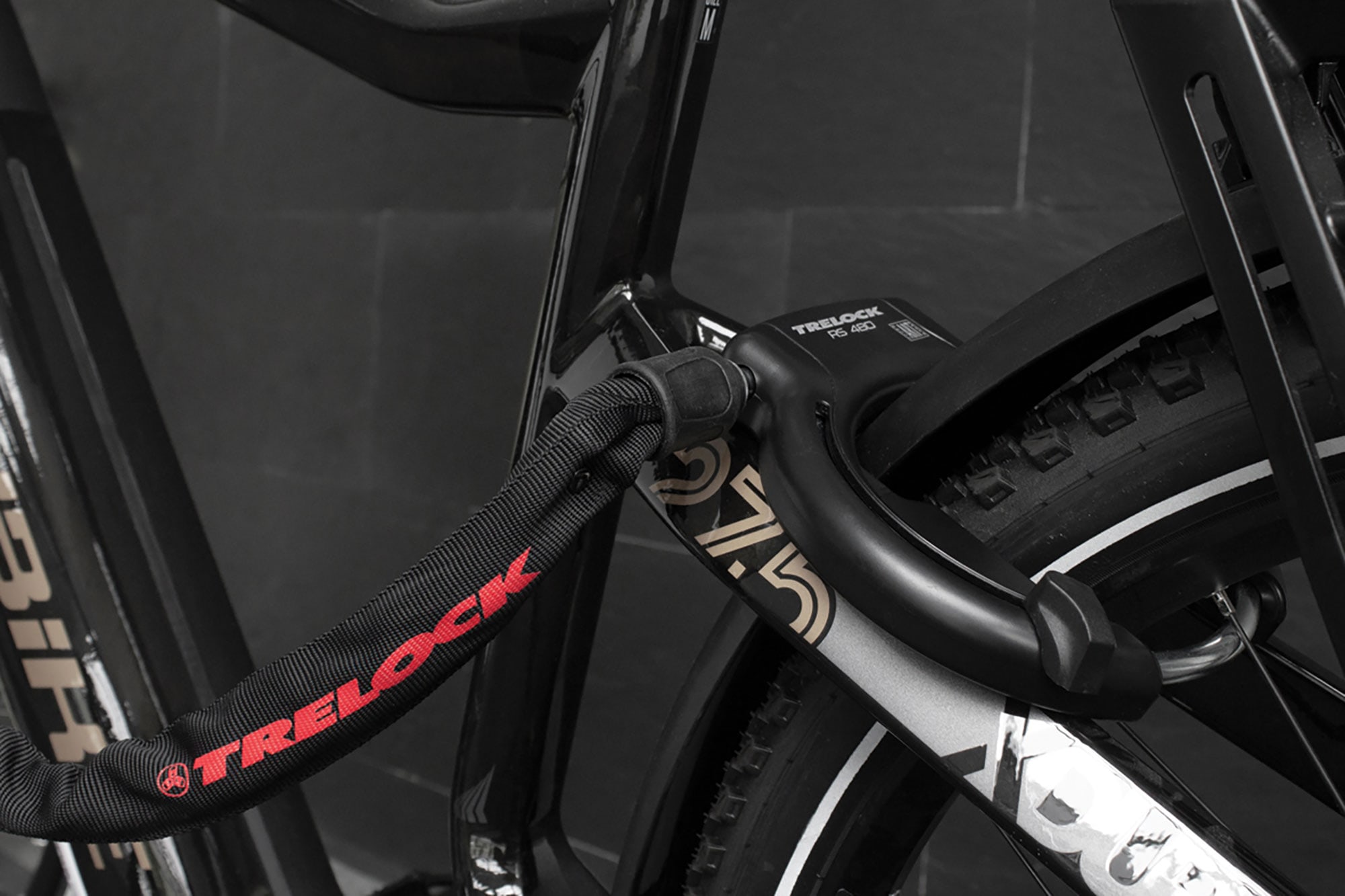 Trelock RS480 P-O-C XL Rahmenschloss schwarz | AZ