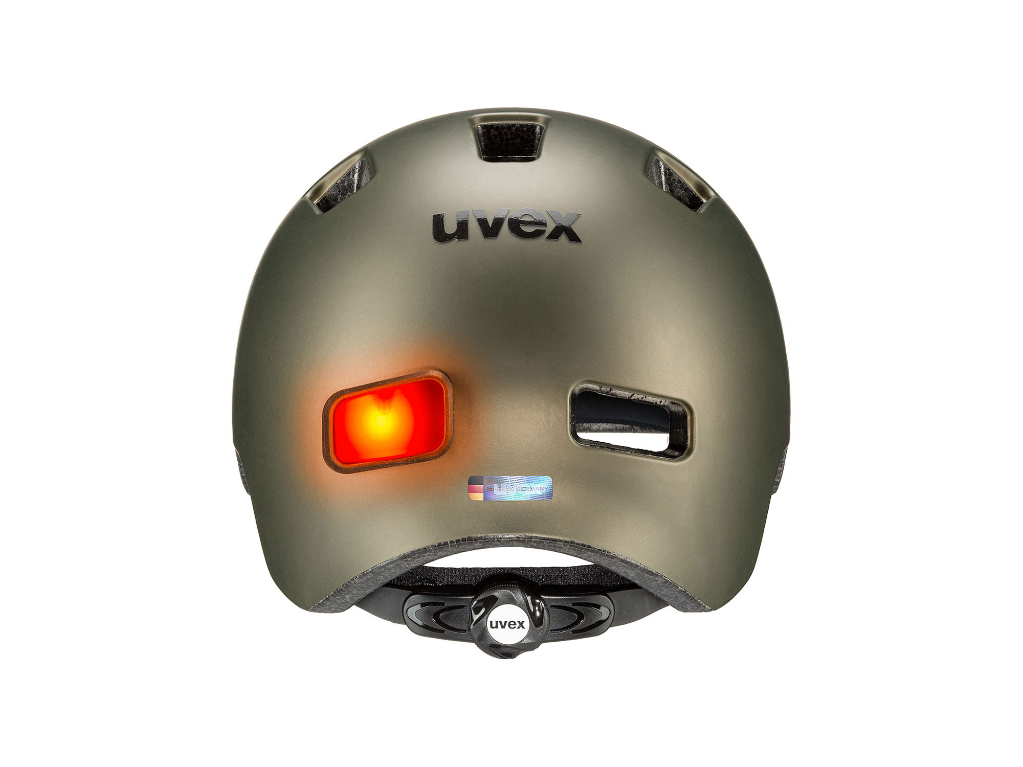 Uvex City 4 Helm 58-61 cm | green smoke matt