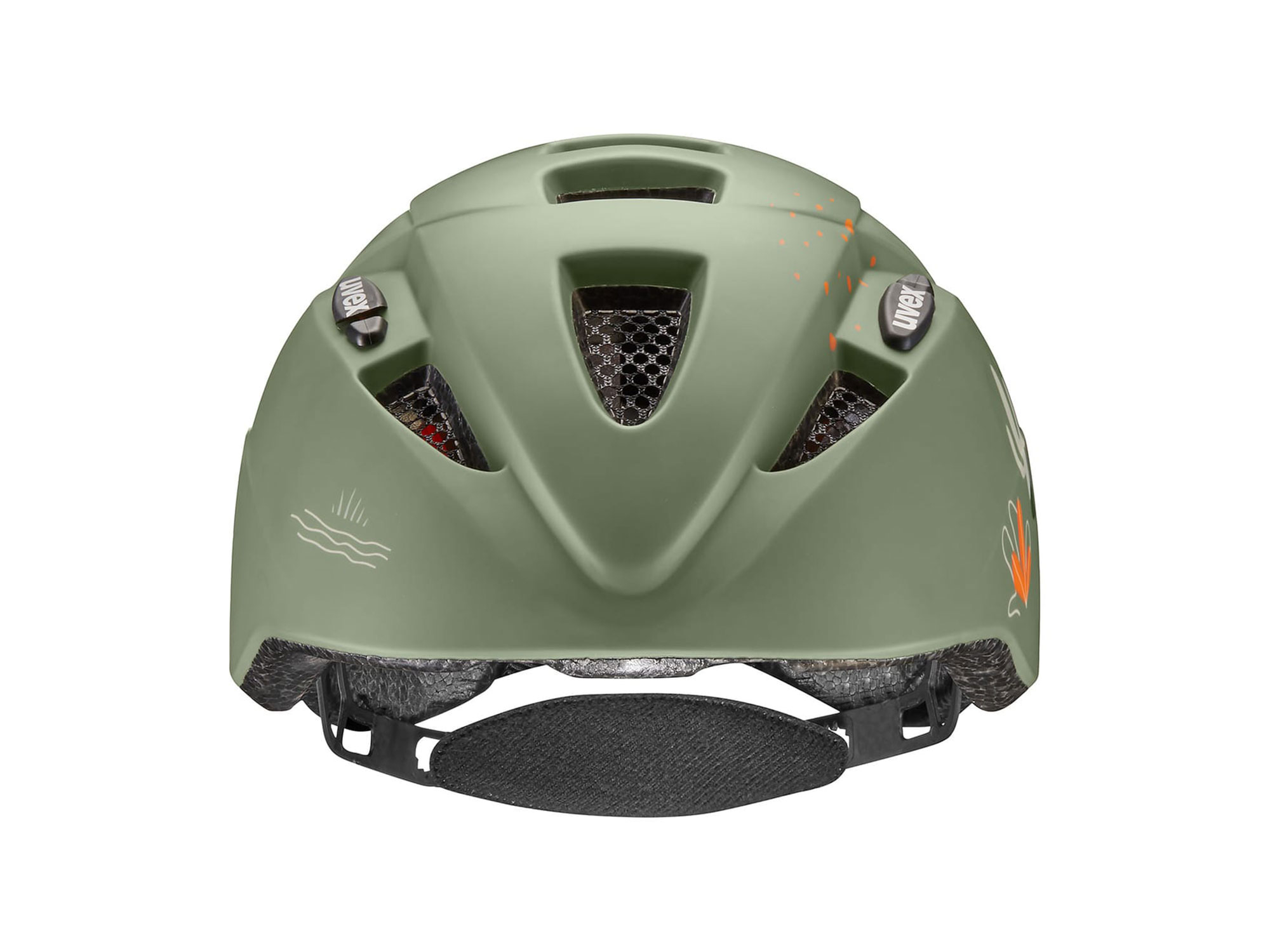 Uvex Kid 2 Helm 46-52 cm | sage green dino matt