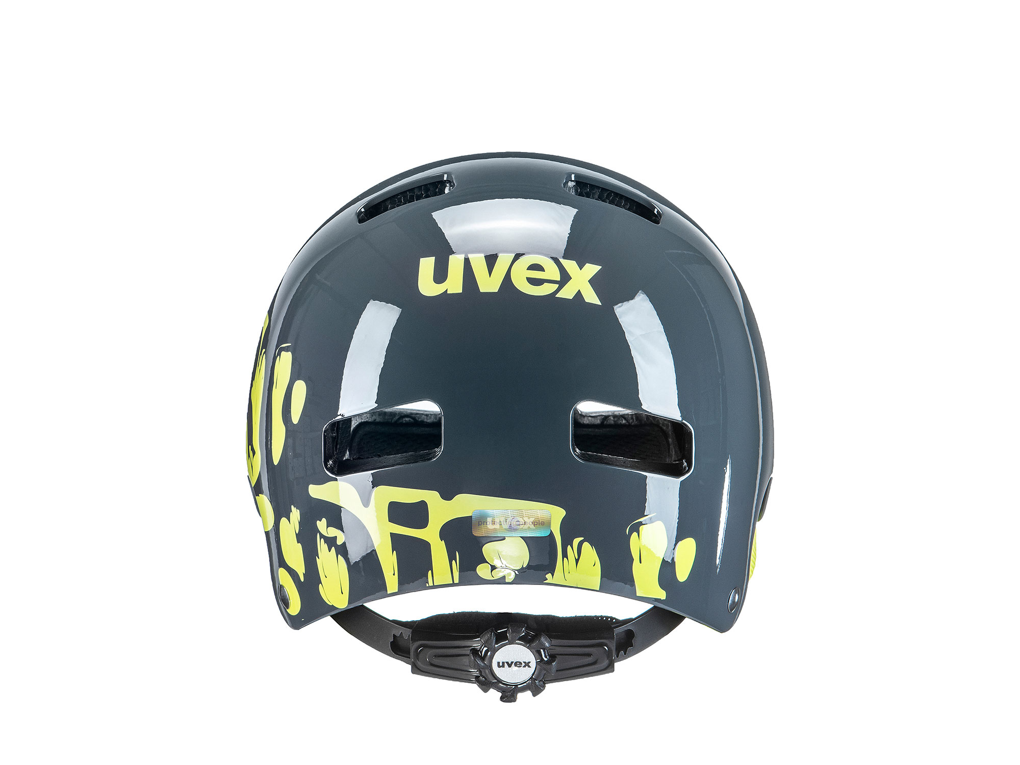 Uvex Kid 3 Helm 55-58 cm | dirtbike gray lime
