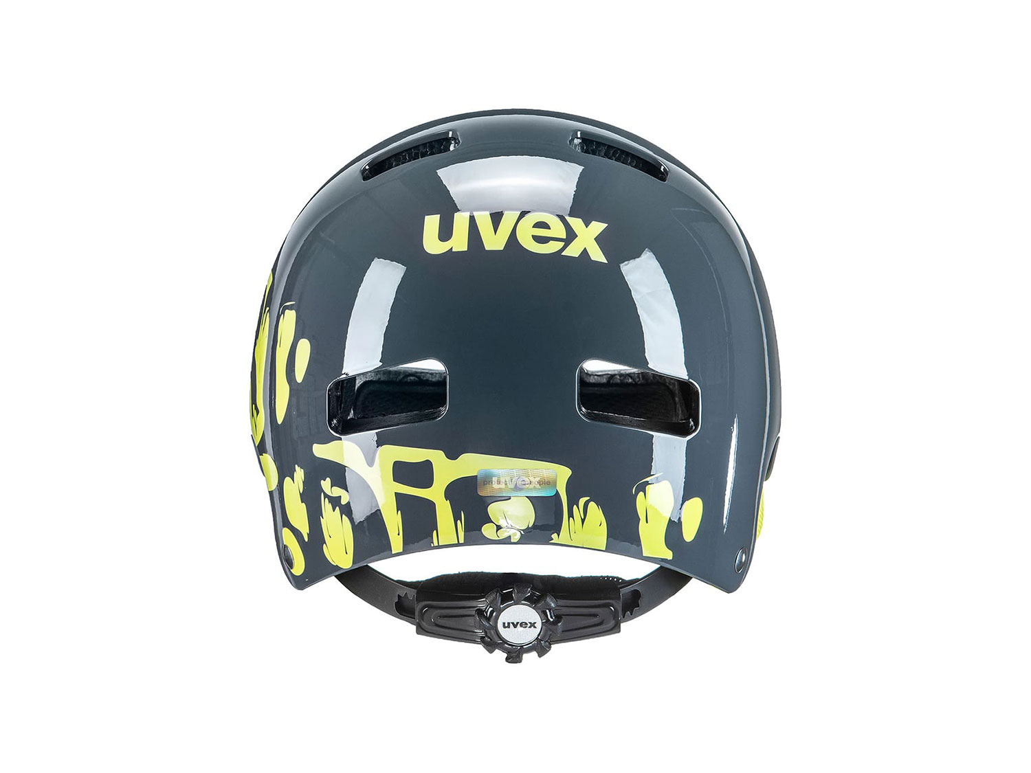 Uvex Kid 3 Helm 55-58 cm | dirtbike gray lime