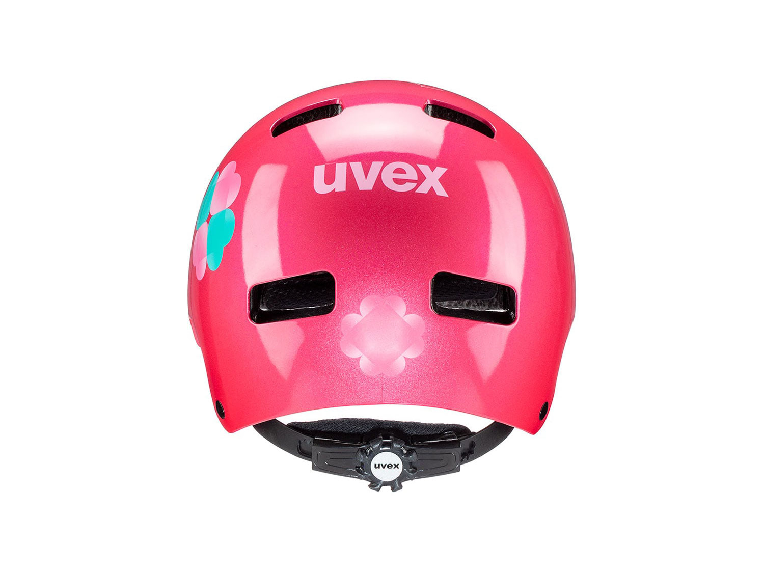 Uvex Kid 3 Helm 55-58 cm | pink flower