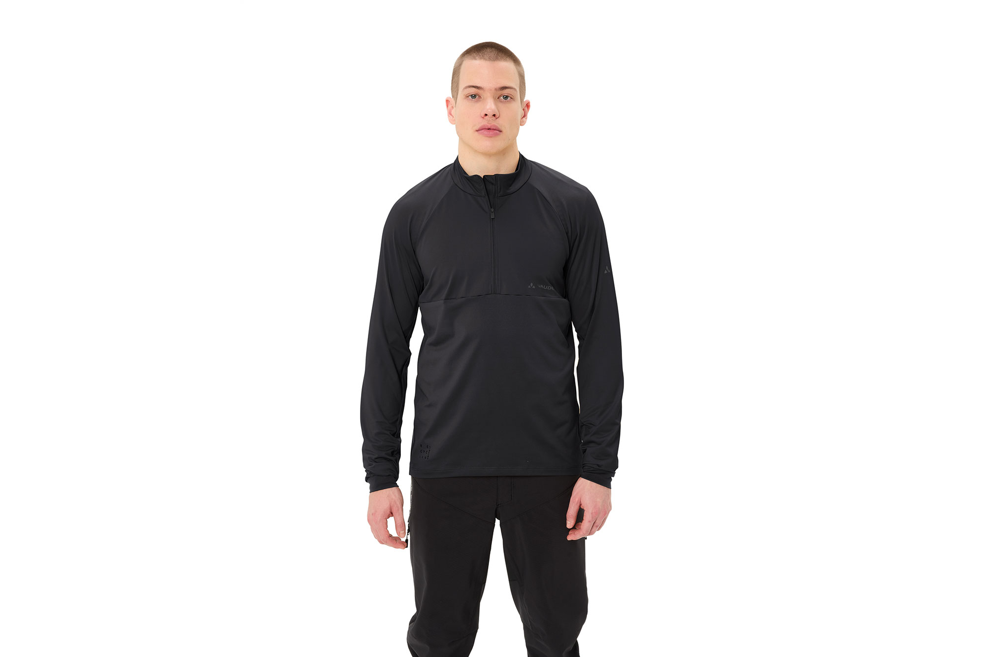 Vaude Qimsa Halfzip II Trikot L | black
