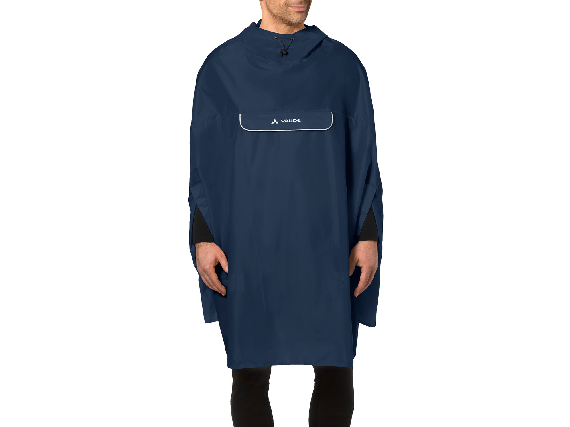 Vaude Valdipino Poncho XXL | dark sea