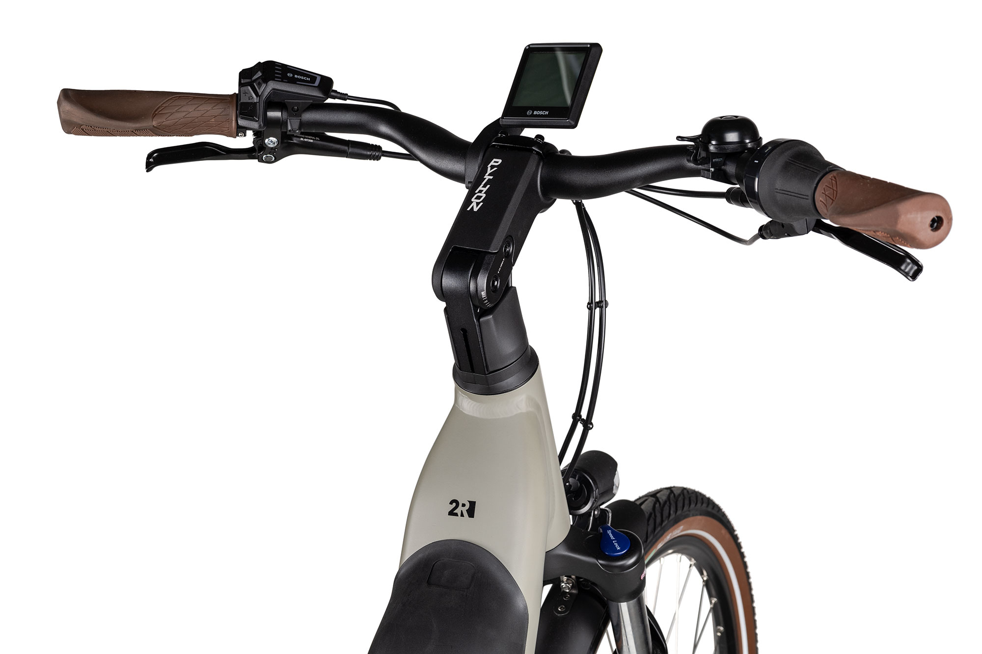 2R Manufaktur ELO 5 Wave 46 cm | moosgrau matt/black/perlweiss