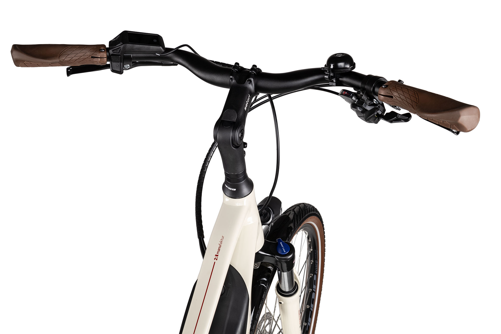 2R Manufaktur ELO 9 Trapez 56 cm | creme/black/rustyred