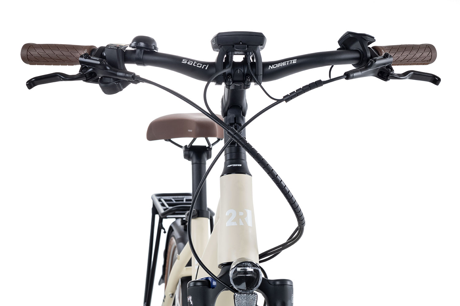 2R Manufaktur ELO 9 Trapez 56 cm | creme matt/white/grey | 28 Zoll