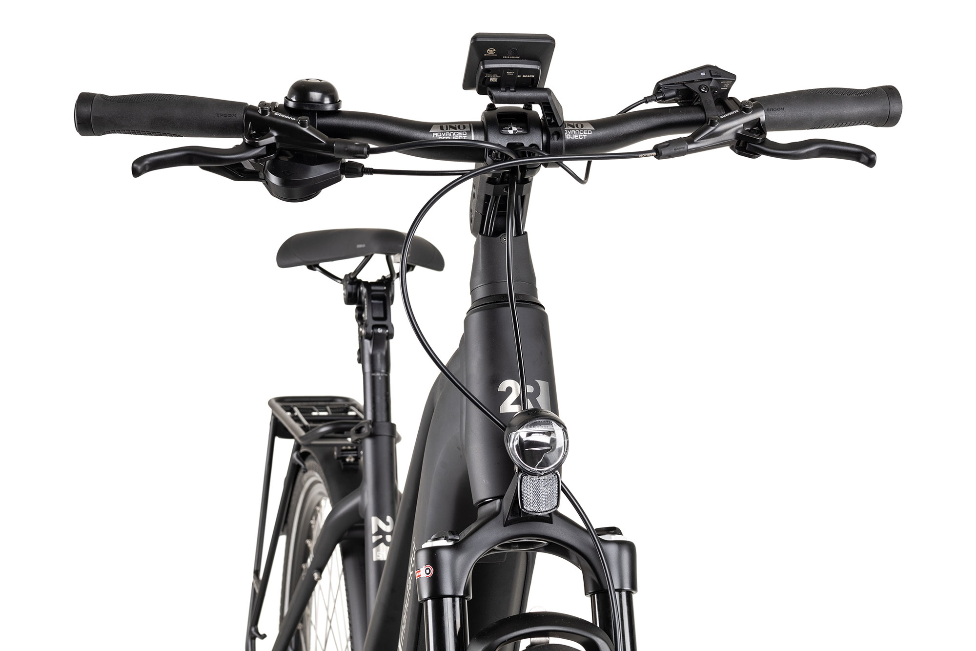2R Manufaktur ELX 11 Trapez 46 cm | black matt/brushed silver