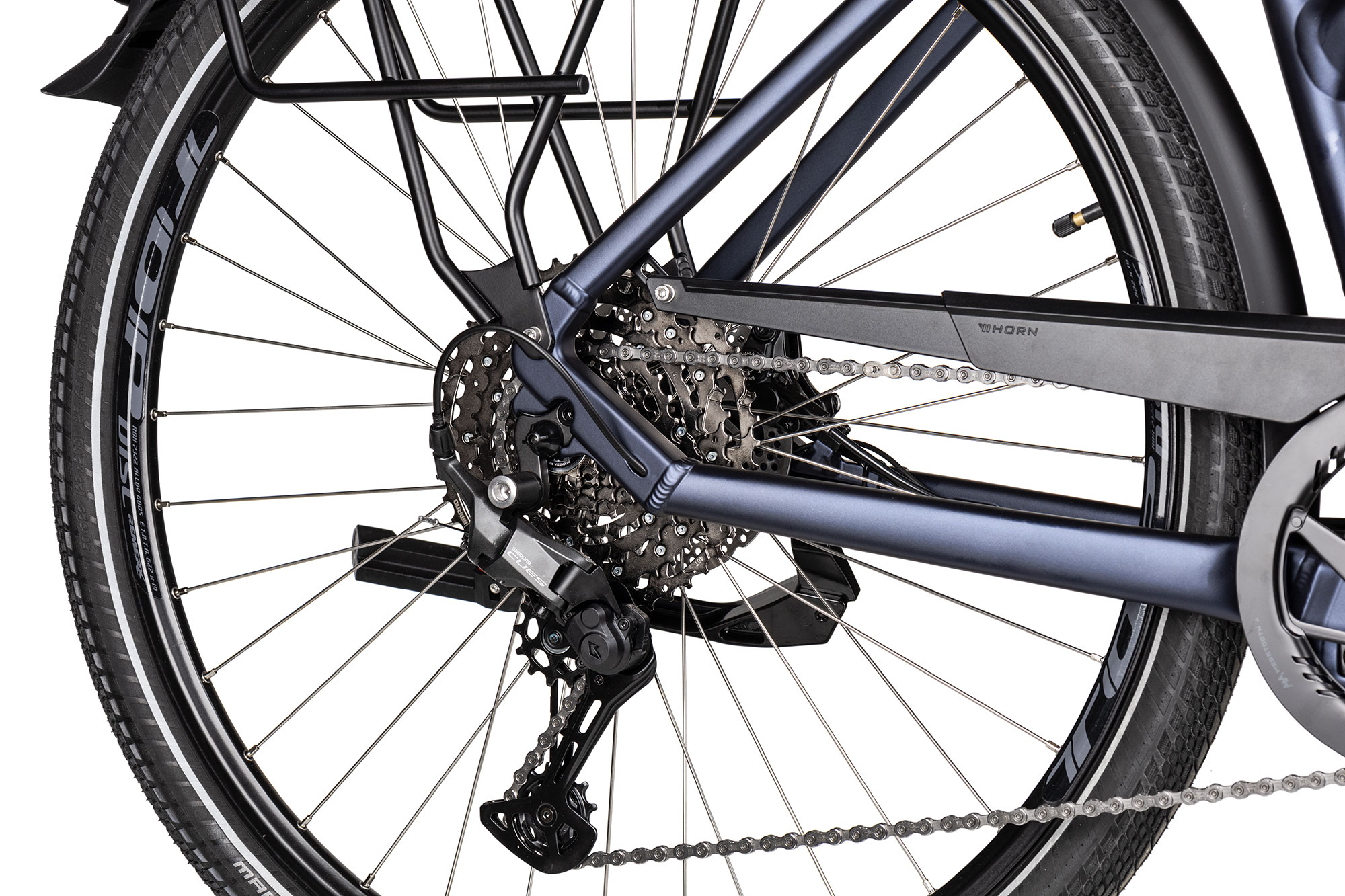 2R Manufaktur ELX 11 Trapez 51 cm | blauschwarz matt/silber/titan