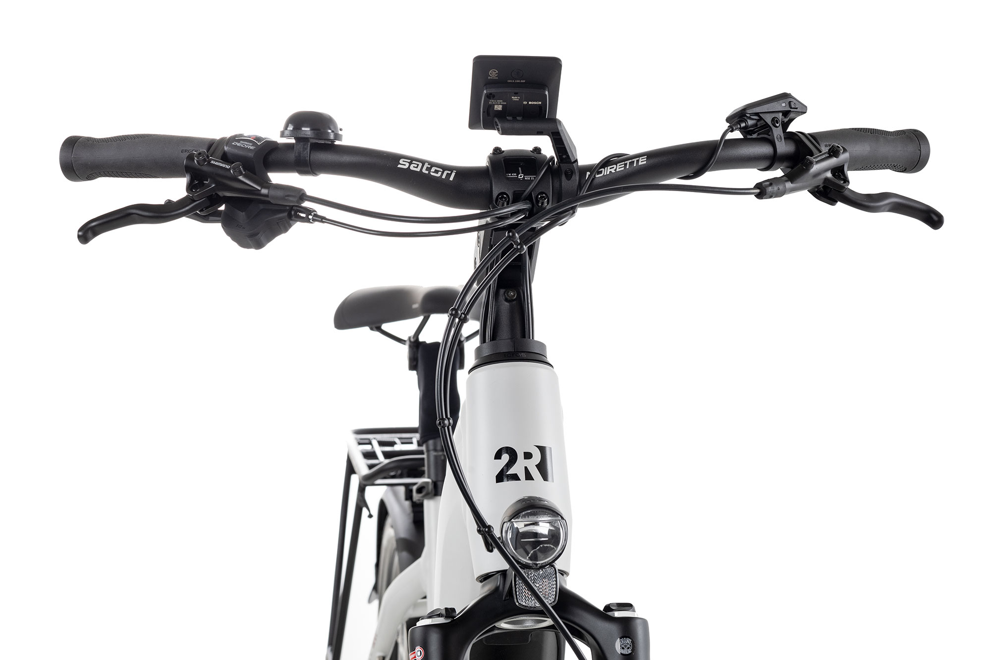 2R Manufaktur ELX 11 Trapez 51 cm | grey matt/purpur/black | 28 Zoll