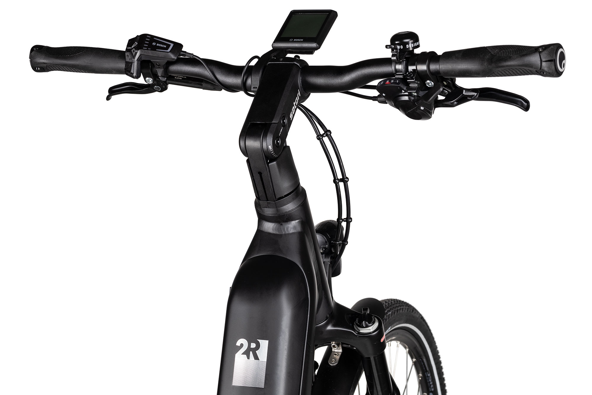 2R Manufaktur ELX 11 Wave 56 cm | black matt/brushed silver