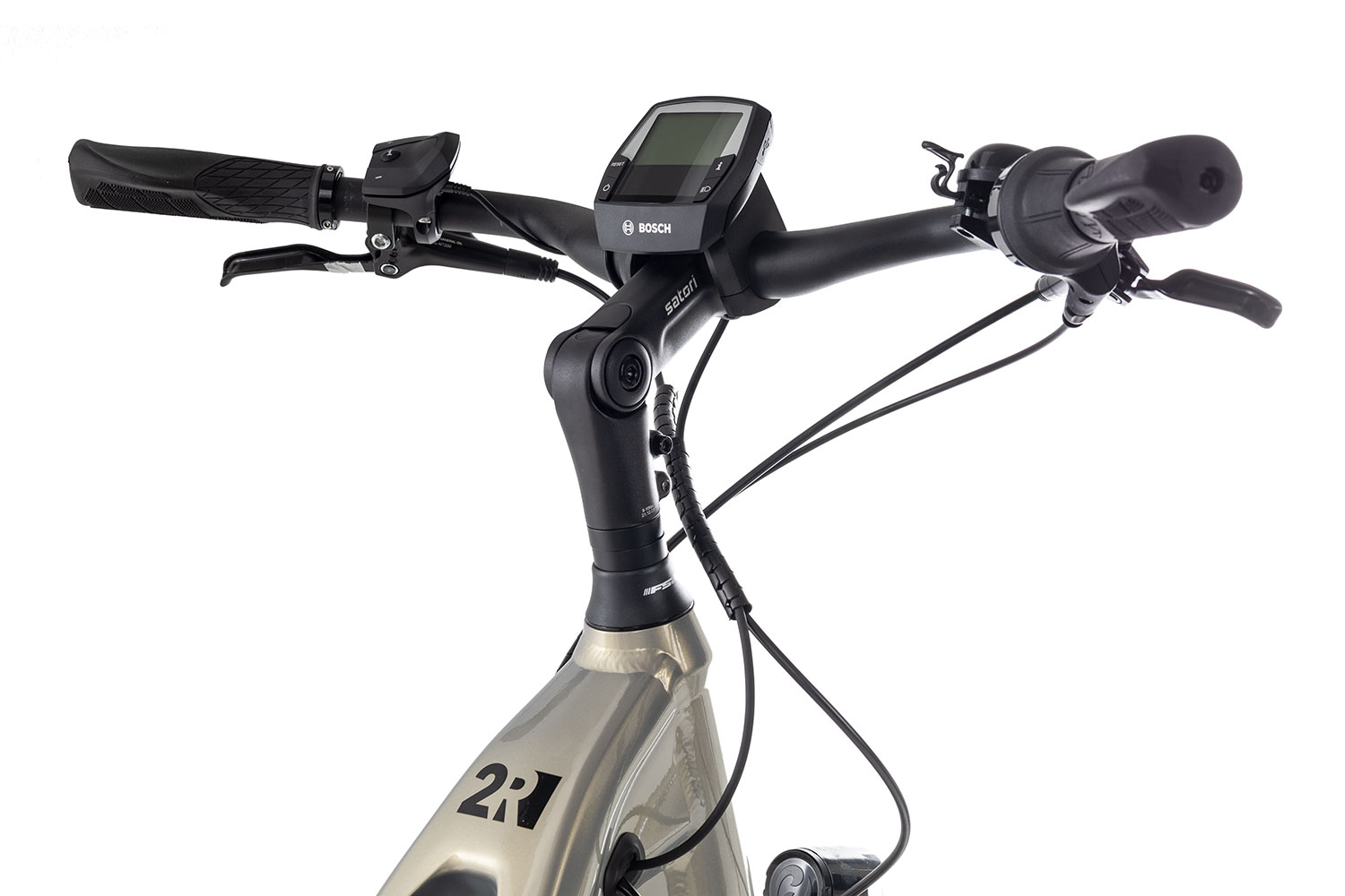 2R Manufaktur ELX 5 Wave 51 cm | golden grey/red/black | 28 Zoll