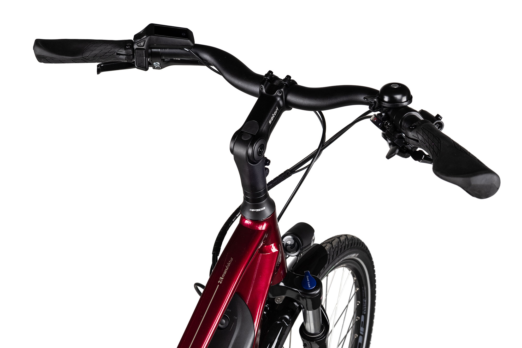 2R Manufaktur ELX 9 Trapez 56 cm | parisienne red/champagne/white