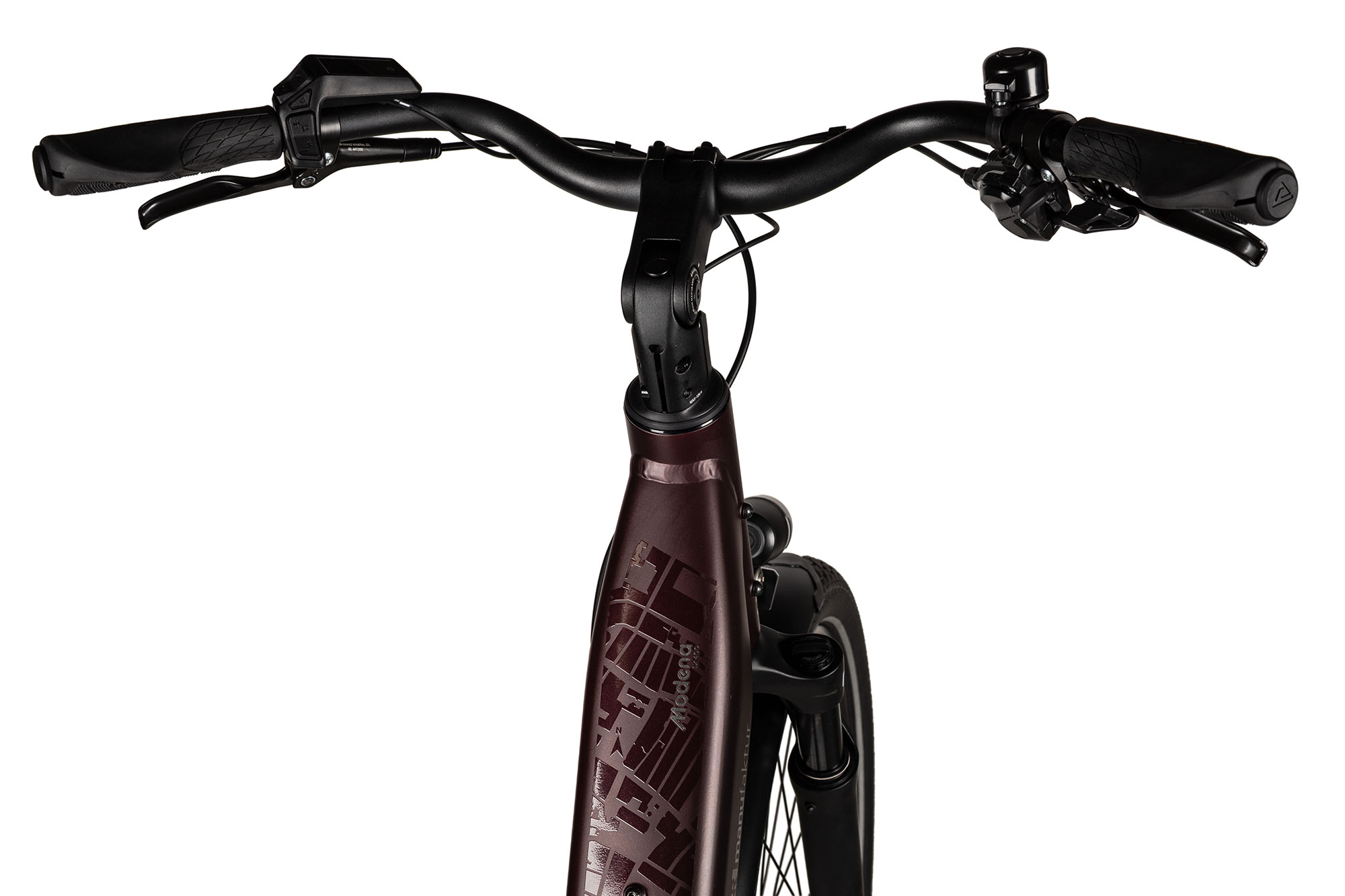 2R Manufaktur Modena SX 400 26 Wave 42 cm | burgundy pearl matt