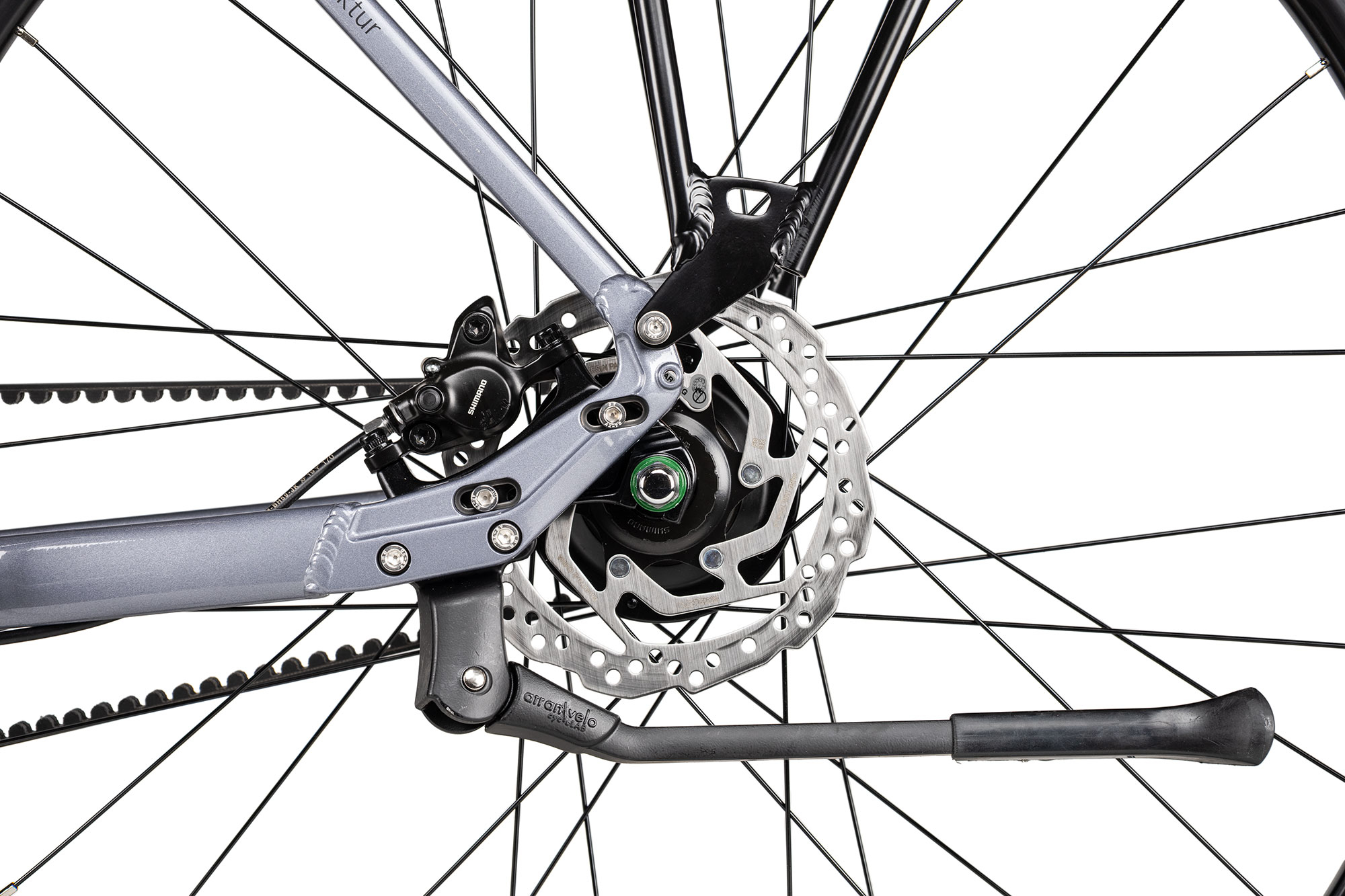 2R Manufaktur TRX TWO Trapez 56 cm | metallic dark grey