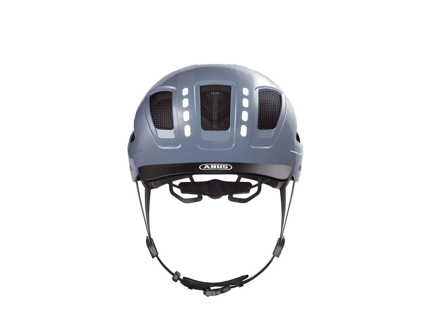 Abus Hyban 2.0 LED Helm 58-63 cm | signal glacier