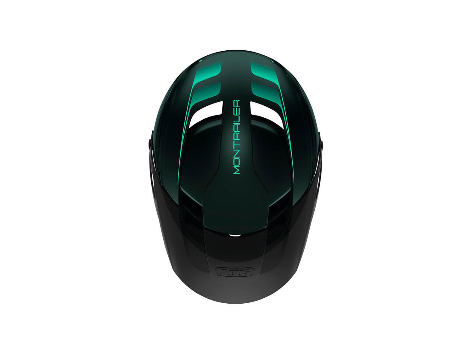 Abus MonTrailer MTB-Helm 55-58 cm | smaragd