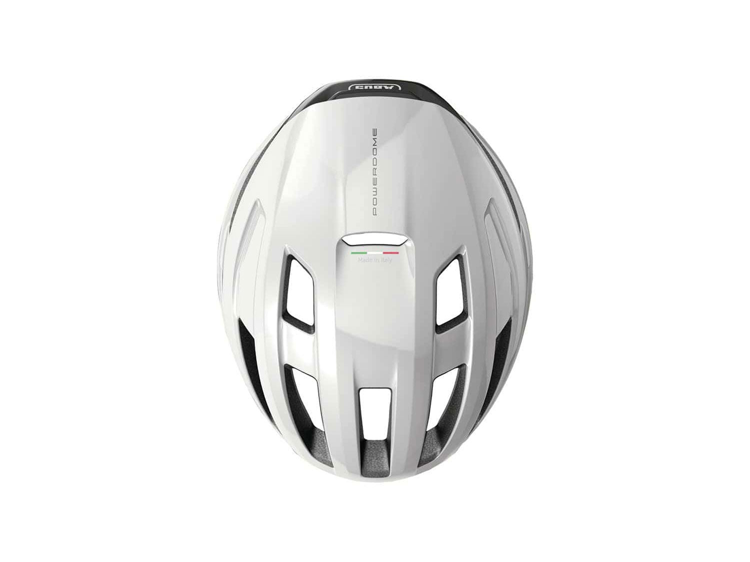 Abus Powerdome Rennradhelm 57-61 cm | shiny white