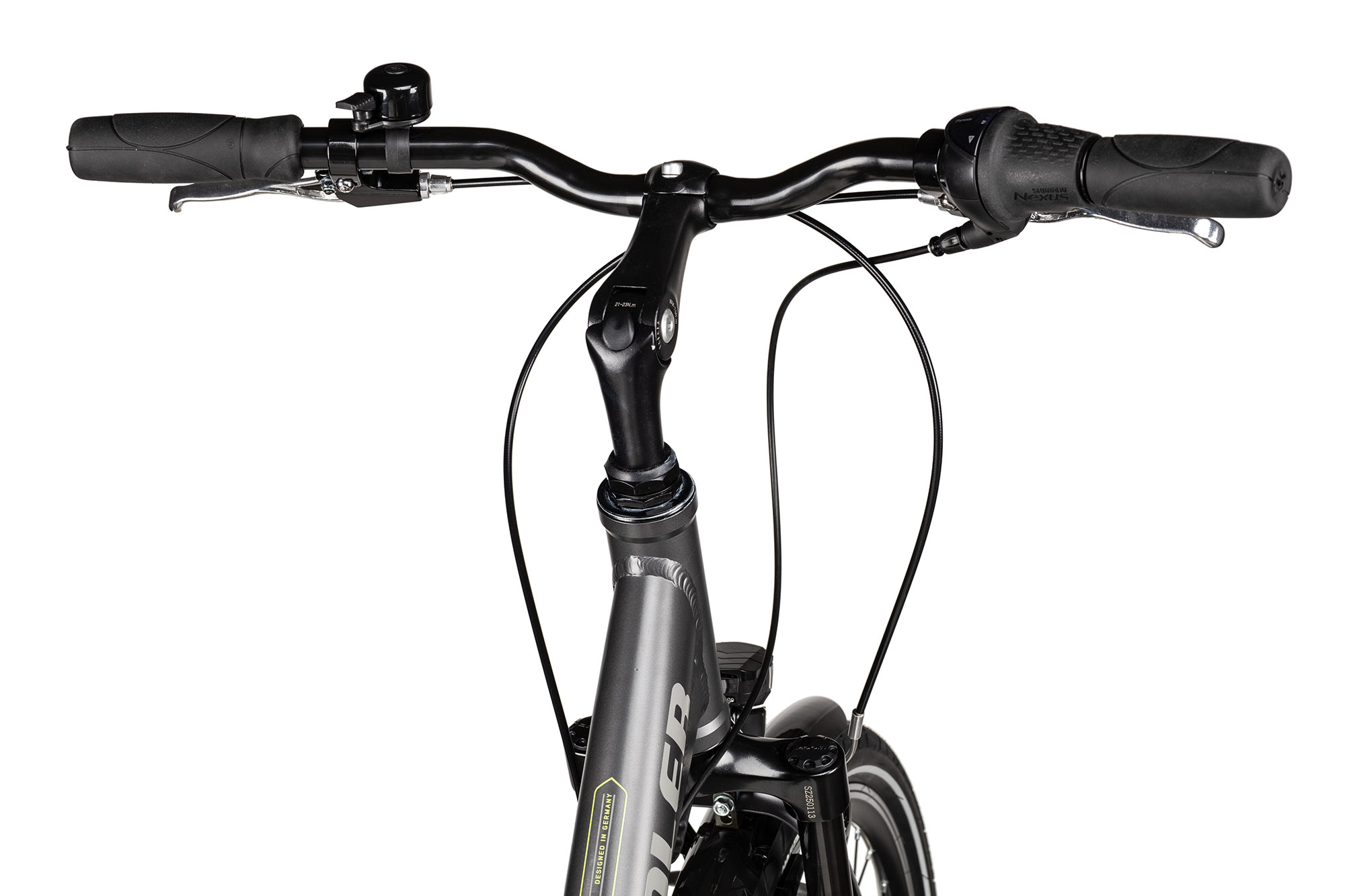 Adler Verona NEXUS Wave 45 cm | graniteblack matt