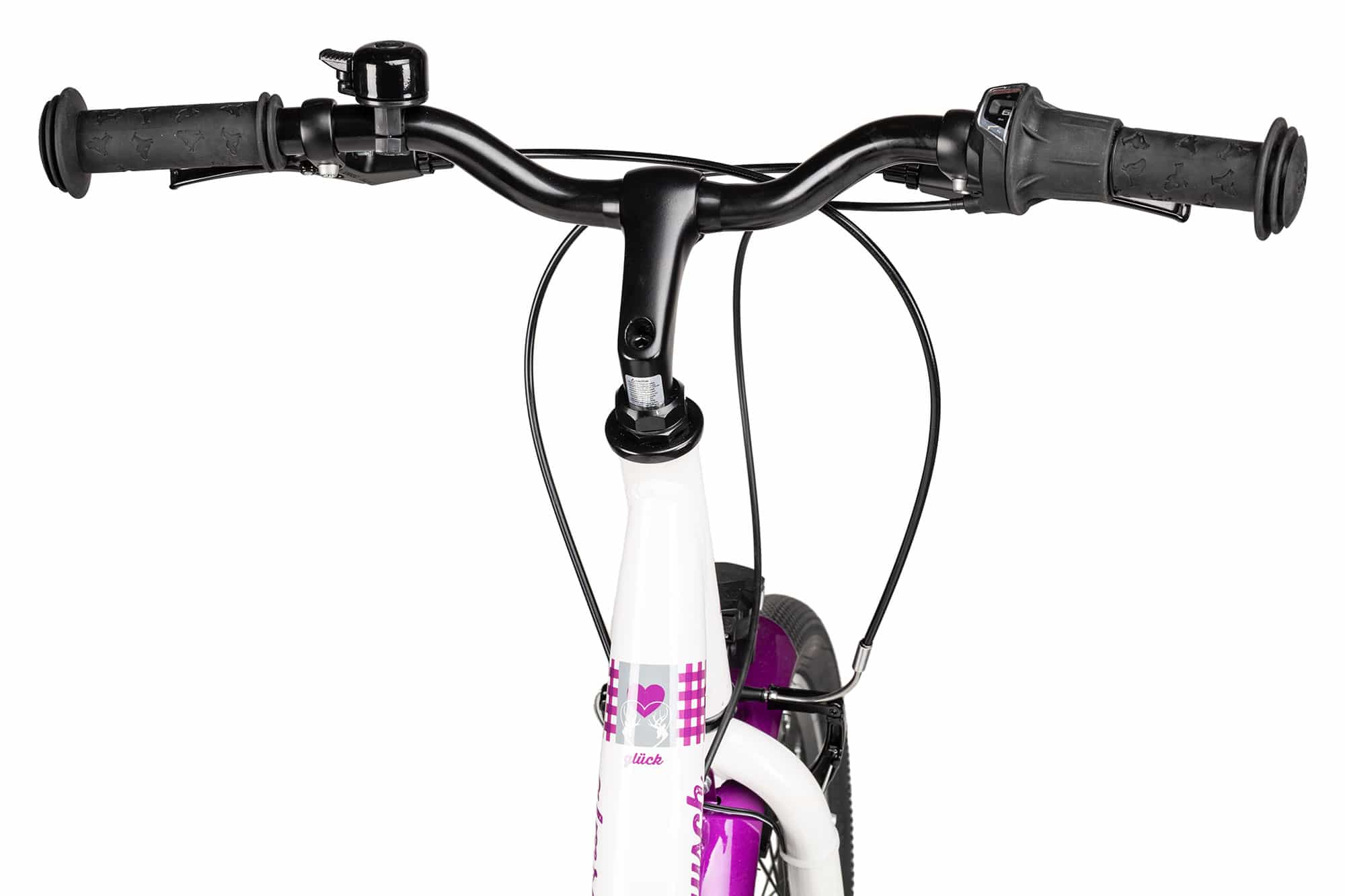 Almrausch GLÜCK 7 20 29 cm | shimmerwhite violet grey