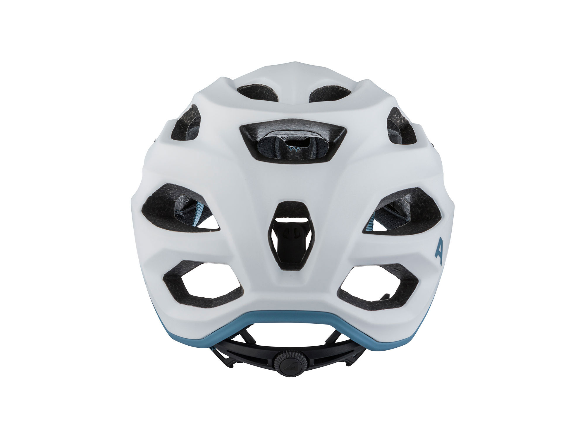 Alpina Carapax 2.0 MTB-Helm 52-57 cm | white pebble blue matt