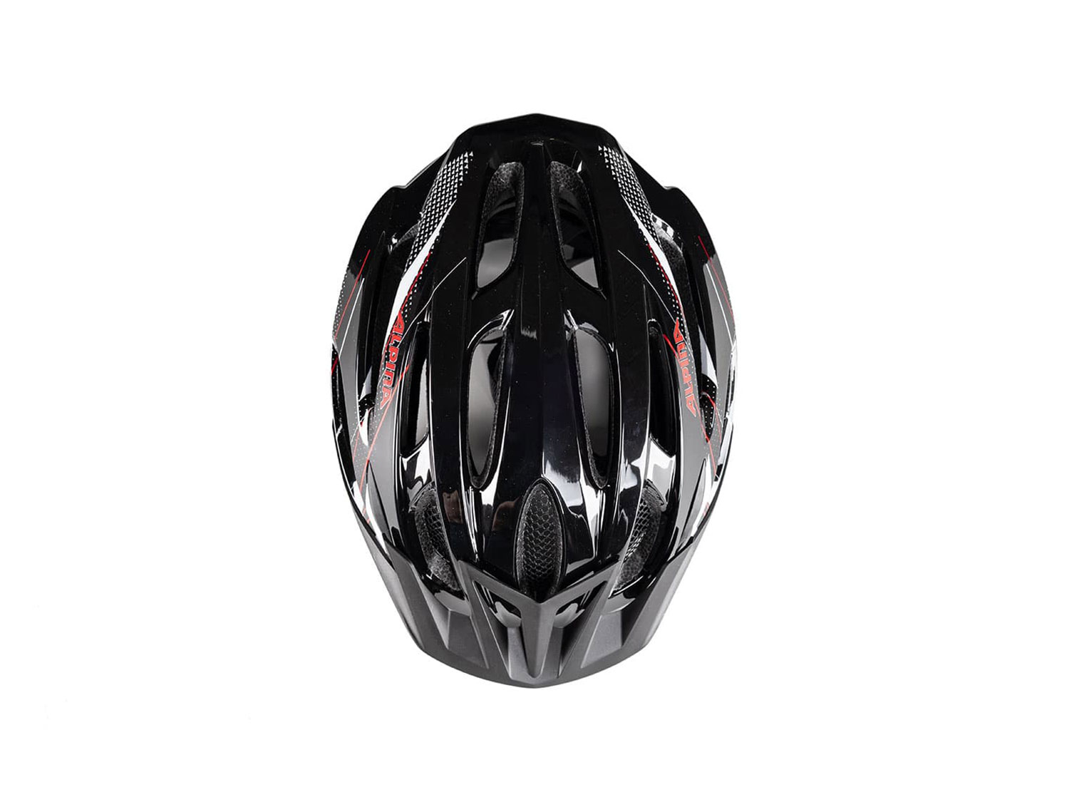 Alpina MTB17 SMU Helm 54-58 cm | black white red