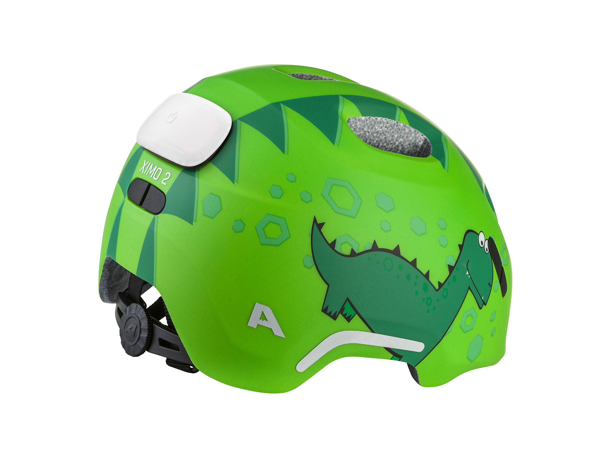 Alpina Ximo 2 Flash Helm 49-54 cm | green dino matt
