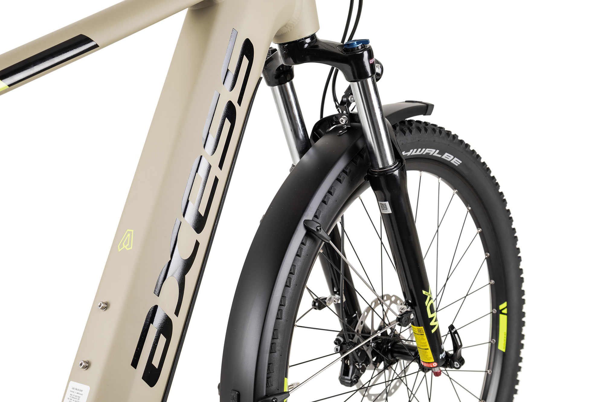 Axess FORCE Allroad 16 Zoll | khakigrey matt/black/lime | 27.5 Zoll