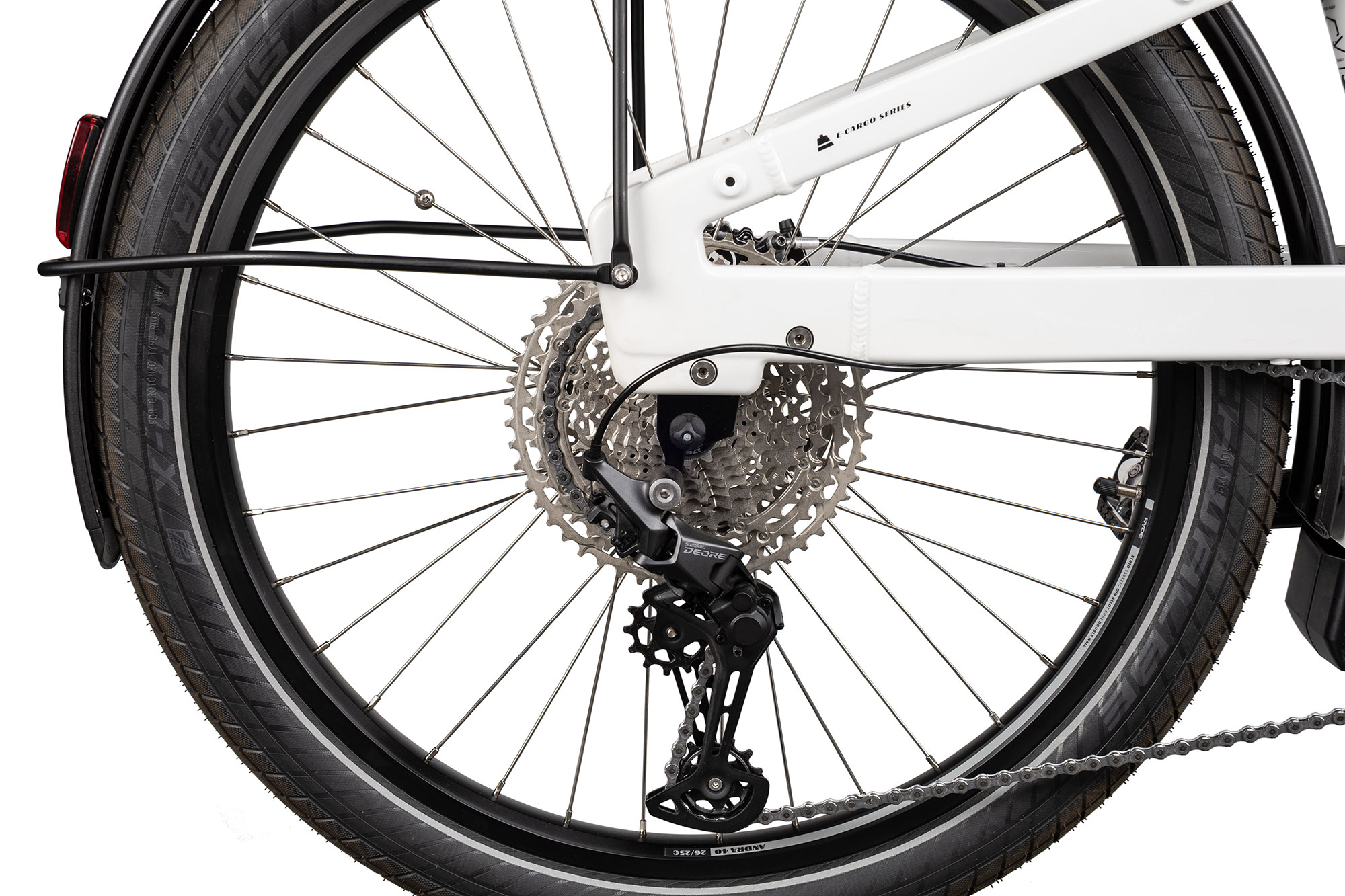 Bergamont E-Cargoville LJ Edition inklusive 50 cm Load-Unit white/black