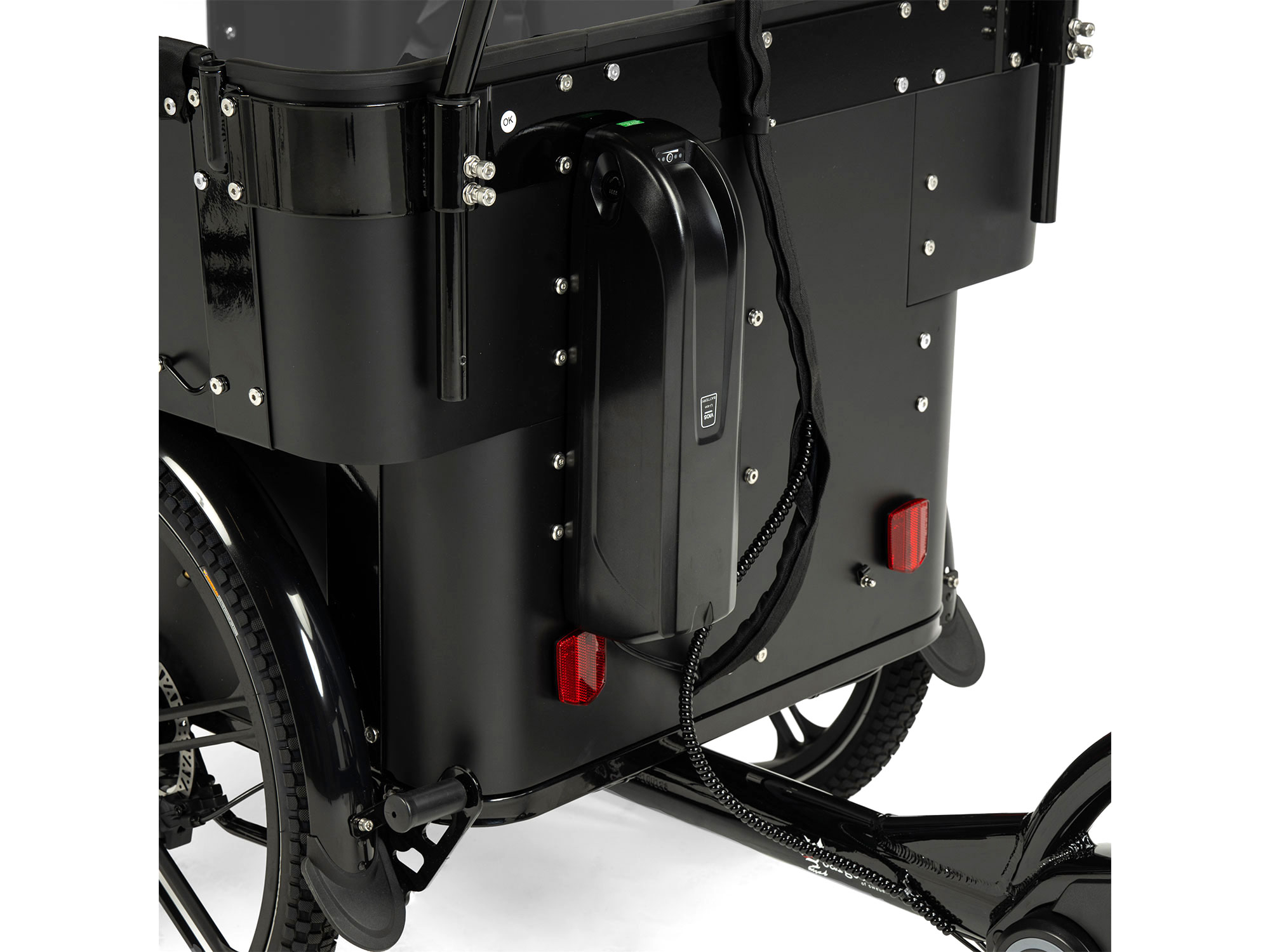 Cargobike of Sweden DeLight Kindergarten unisize | schwarz